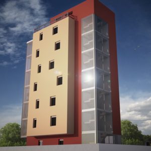 Rendering SkyTower Roma