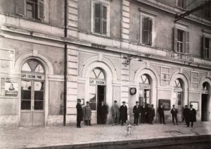 Foto storica della Stazione Tiburtina di Roma